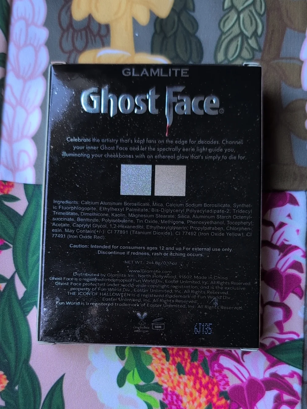 Glamlite ghost face
